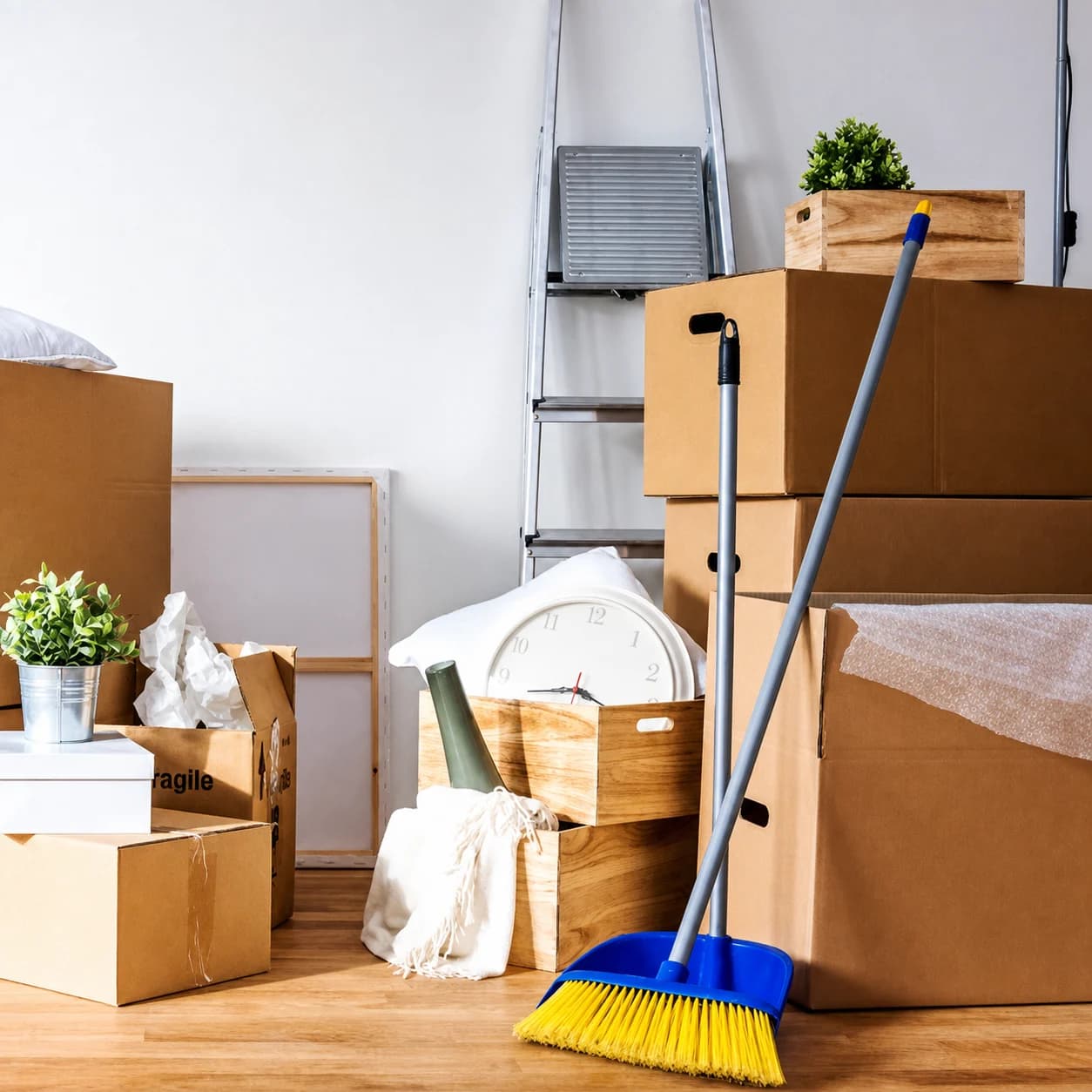 Move-in and move-out cleaning
